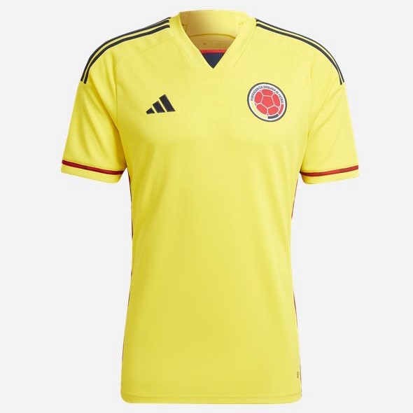 Tailandia Camiseta Colombia Primera equipo 2022 2023 Amarillo